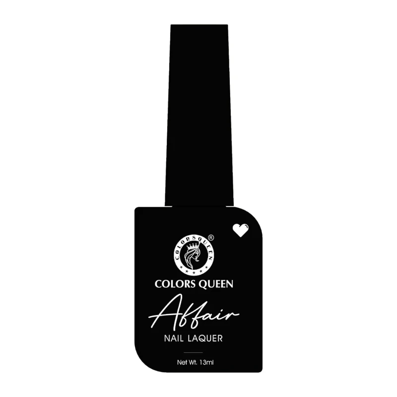 Colors Queen Affair Nail Polish - 58 - Kohl Couture, 13ml | Rich Pigmentation, Quick Drying, Long Lasting Nail Paint | Chip Resistant, No Harmful Chemicals, Semi Matte Nail Polish for Women thumbnail 7